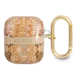 Guess GUA2HHFLD AirPods cover gold/gold Paisley Strap Collectioneng