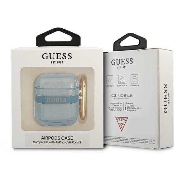 Guess GUA2HHTSB AirPods cover blue/blue Strap Collectioneng