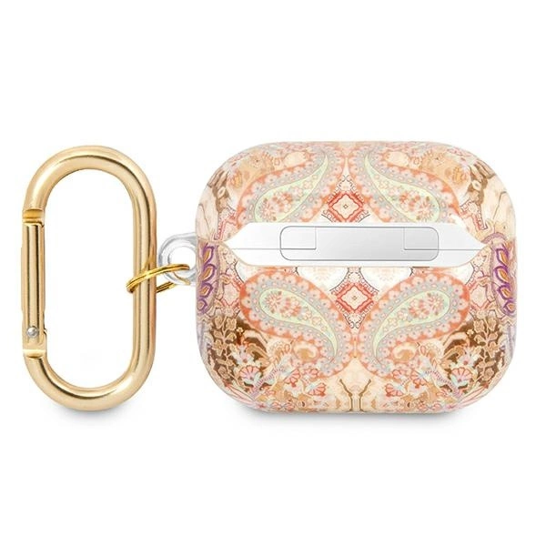 Guess GUA3HHFLD AirPods 3 cover gold/gold Paisley Strap Collectioneng