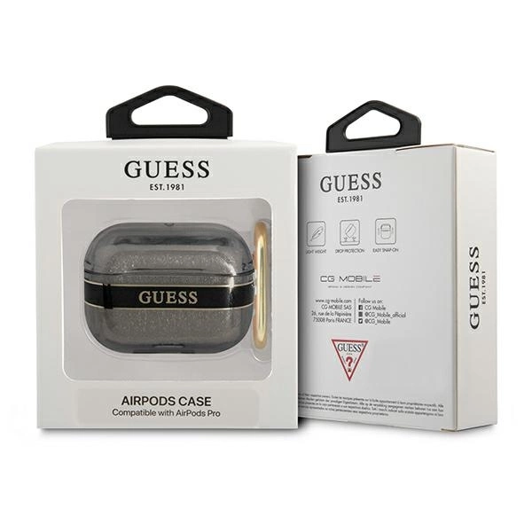 Guess GUAPHHTSK AirPods Pro cover black/black Strap Collectioneng