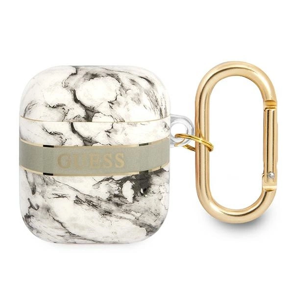 Guess GUA2HCHMAG AirPods cover grey/grey Marble Strap Collectioneng