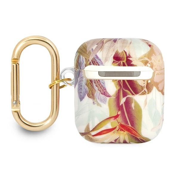 Guess GUA2HHFLU AirPods cover purple/purple Flower Strap Collectioneng