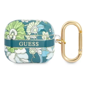 Guess GUA3HHFLN AirPods 3 cover green/green Flower Strap Collectioneng