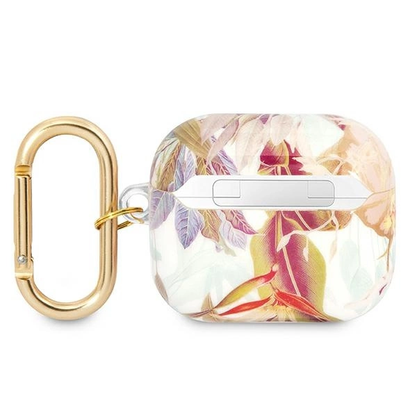 Guess GUA3HHFLU AirPods 3 cover purple/purple Flower Strap Collectioneng
