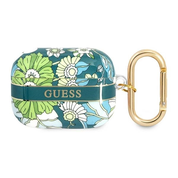 Guess GUAPHHFLN AirPods Pro cover green/green Flower Strap Collectioneng