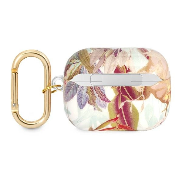 Guess GUAPHHFLU AirPods Pro cover purple/purple Flower Strap Collectioneng