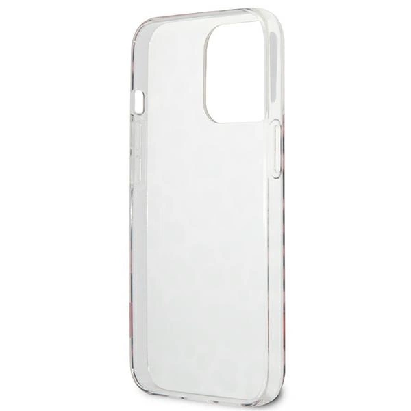 Guess GUHCP13LHSLEOP iPhone 13 Pro / 13 6.1" pink/pink hardcase Leopardeng