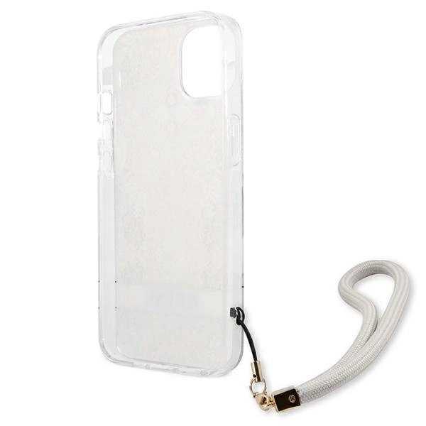 Guess GUHCP13SHFLSD iPhone 13 mini 5.4" gold/gold hardcase Flower Strapeng