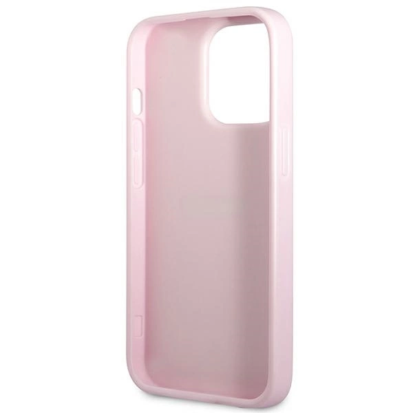 Guess Saffiano Stripe iPhone 13 Pro Max Case - Purpleeng