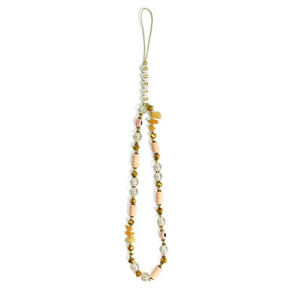 Guess pendant GUSTBOHP Phone Strap brown/brown Beads Bohemiaeng
