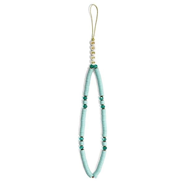 Guess pendant GUSTPEARP Phone Strap blue/blue Heishi Beadseng