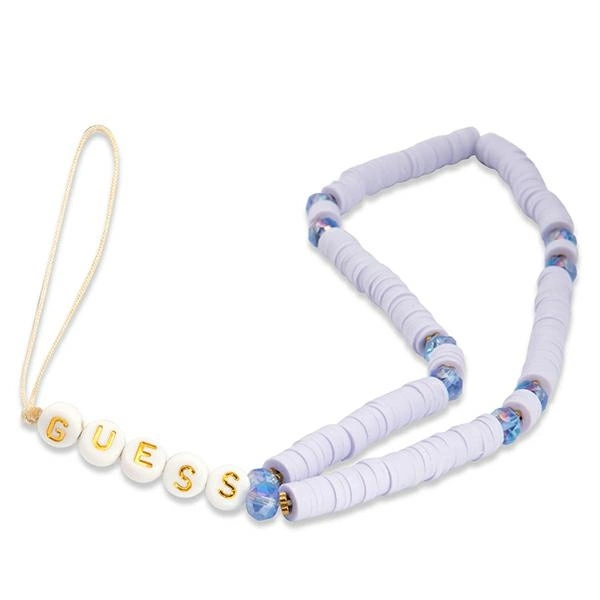 Guess pendant GUSTPEARU Phone Strap lilac/lilac Heishi Beadseng