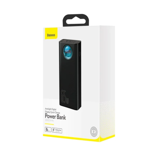 Baseus Amblight power bank 65W 30000mAh Overseas Edition black (PPLG000101)eng