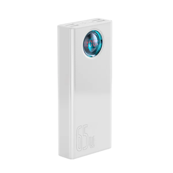 Baseus Amblight powerbank 65W 30000mAh Overseas Edition white (PPLG000102)eng