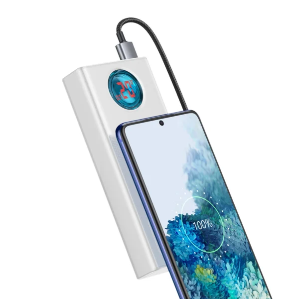 Baseus Amblight powerbank 65W 30000mAh Overseas Edition white (PPLG000102)eng