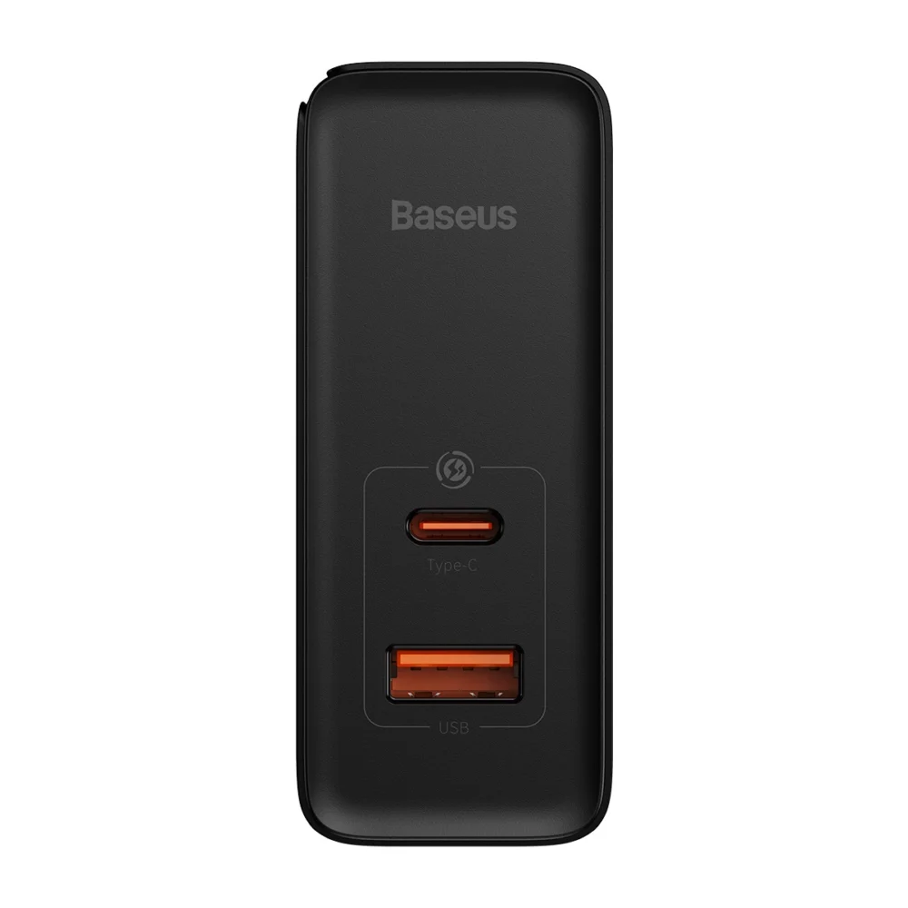 Baseus GaN5 Pro fast universal wall charger GaN USB Type C / USB 100W PD3.0, QC4.0+, AFC black (CCGP090201)eng