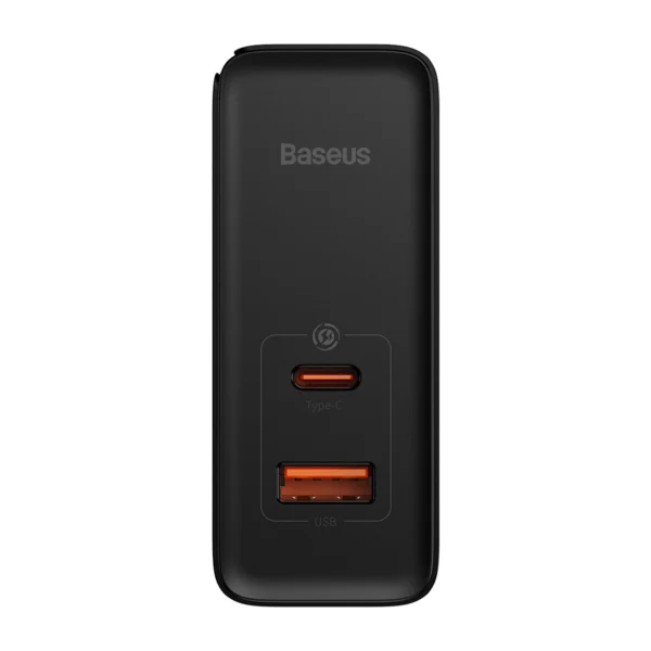 Baseus GaN5 Pro fast universal wall charger GaN USB Type C / USB 100W PD3.0, QC4.0+, AFC black (CCGP090201)eng