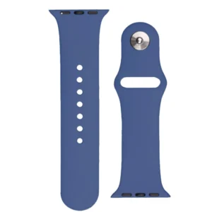 Silicone Strap APS for Apple Watch 38/40/41mm Strap Watchband - Blueeng