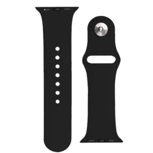 Silicone Strap APS for Apple Watch 42/44/45mm Strap Watch Bracelet - Blackeng