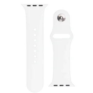 Silicone Strap APS for Apple Watch 42/44/45mm Strap Watch Bracelet - Whiteeng