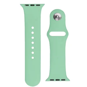 Silicone Strap APS for Apple Watch 42/44/45mm Strap Watch Bracelet - Light Greeneng