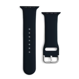 Silicone Strap APS for Apple Watch 42/44/45mm Strap Watch Bracelet - Blackeng