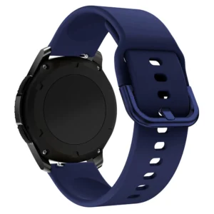 Silicone Strap TYS band for Samsung Galaxy Watch 40 / 41 / 42 / 43 / 44 mm - dark blueeng