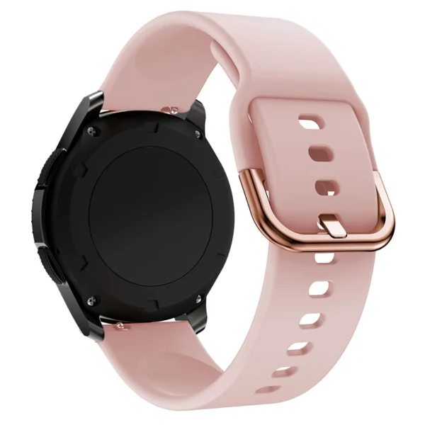 Silicone Strap TYS band for Samsung Galaxy Watch 40 / 41 / 42 / 43 / 44 mm - pinkeng