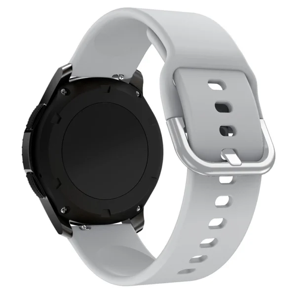 Silicone Strap TYS band for Samsung Galaxy Watch 40 / 41 / 42 / 43 / 44 mm - grayeng