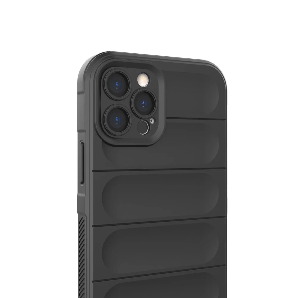 Magic Shield Case for iPhone 12 Pro flexible armored burgundy covereng