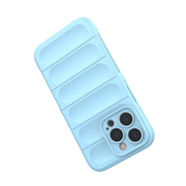 Magic Shield Case for iPhone 13 Pro Max flexible armored cover light blueeng