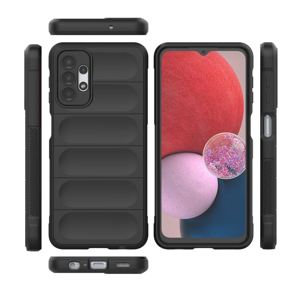 Magic Shield Case for Samsung Galaxy A13 5G flexible armored cover blackeng
