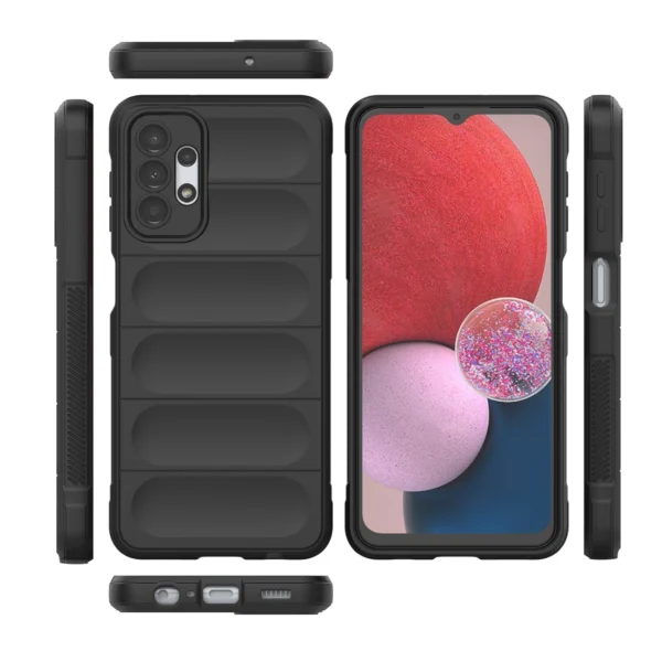 Magic Shield Case for Samsung Galaxy A13 5G flexible armored cover blackeng