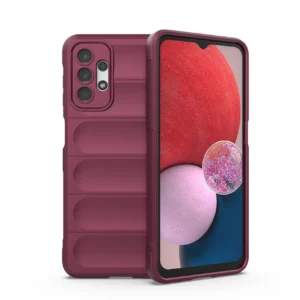 Magic Shield Case for Samsung Galaxy A13 5G flexible burgundy armored covereng