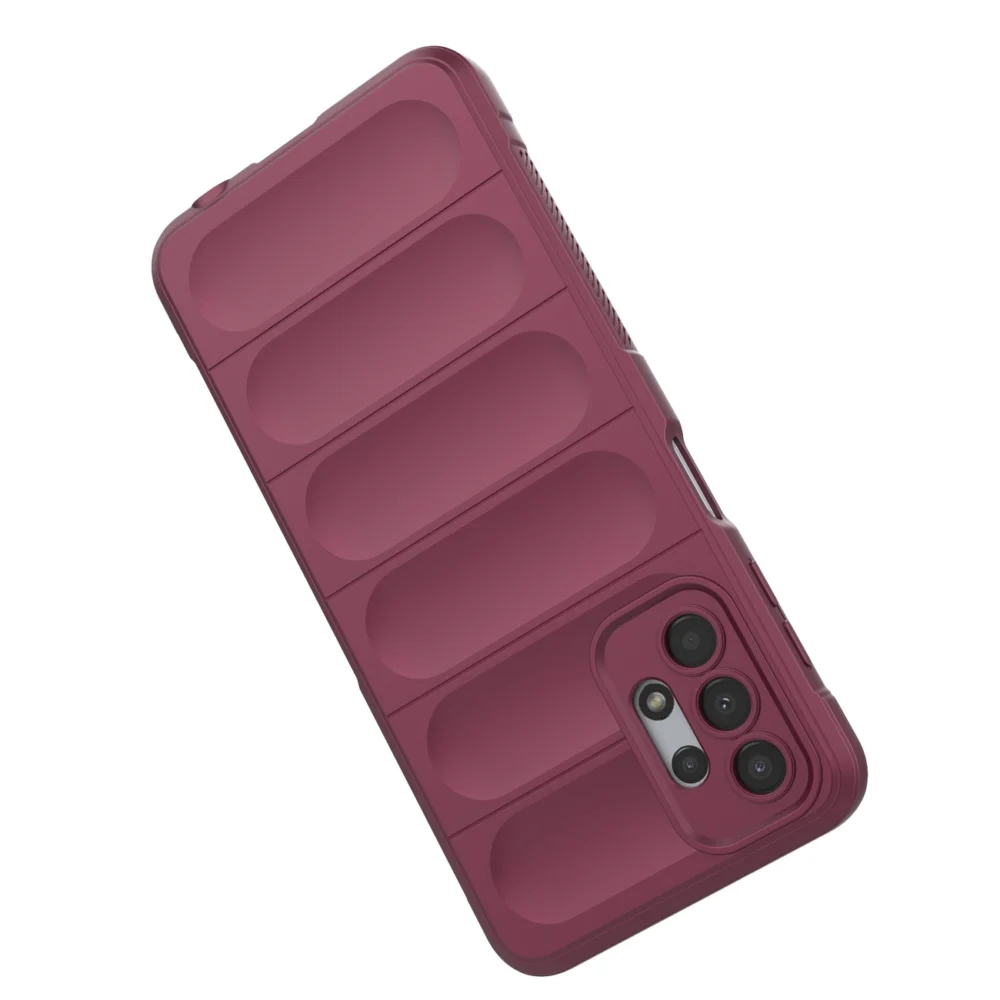 Magic Shield Case for Samsung Galaxy A13 5G flexible burgundy armored covereng