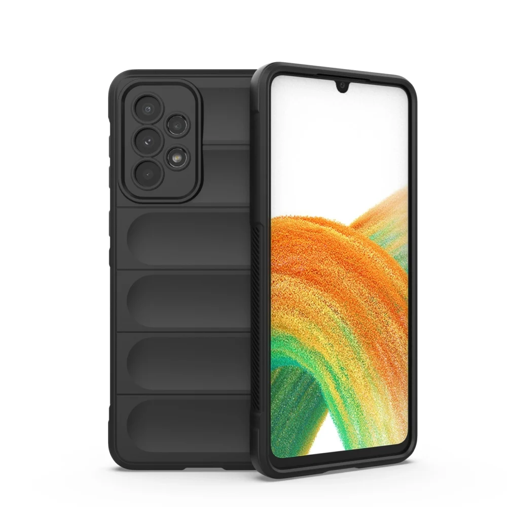 Magic Shield Case for Samsung Galaxy A33 5G flexible armored cover blackeng