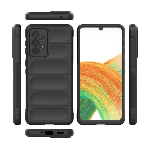 Magic Shield Case for Samsung Galaxy A33 5G flexible armored cover blackeng