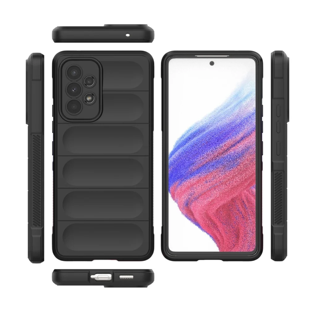 Magic Shield Case for Samsung Galaxy A53 5G flexible armored cover blackeng