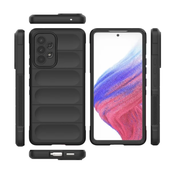 Magic Shield Case for Samsung Galaxy A53 5G flexible armored cover blackeng