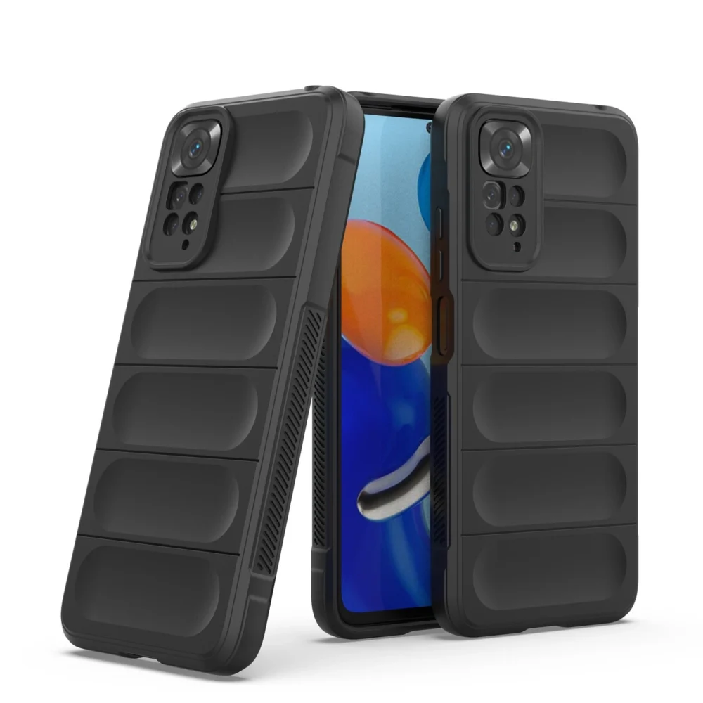 Magic Shield Case case for Xiaomi Redmi Note 11 flexible armored cover blackeng
