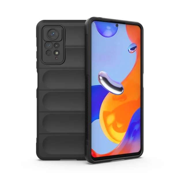 Magic Shield Case for Xiaomi Redmi Note 11 Pro flexible armored cover blackeng
