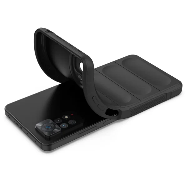 Magic Shield Case for Xiaomi Redmi Note 11 Pro flexible armored cover blackeng