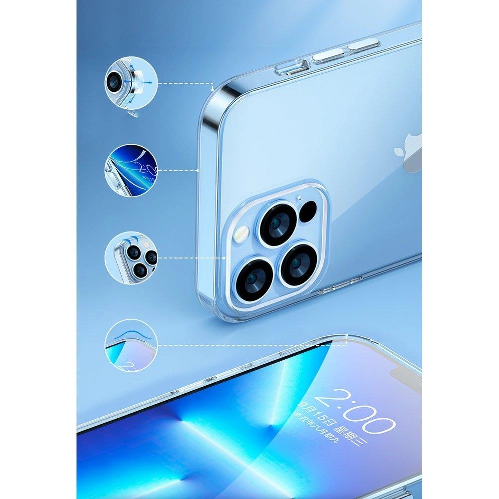 Kingxbar Elegant Series case iPhone 13 Pro case back cover transparenteng