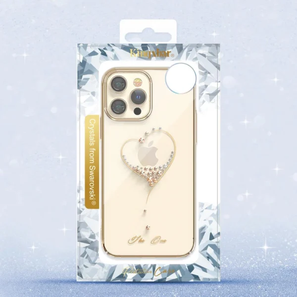 Kingxbar Elegant Series case iPhone 13 Pro case back cover transparenteng