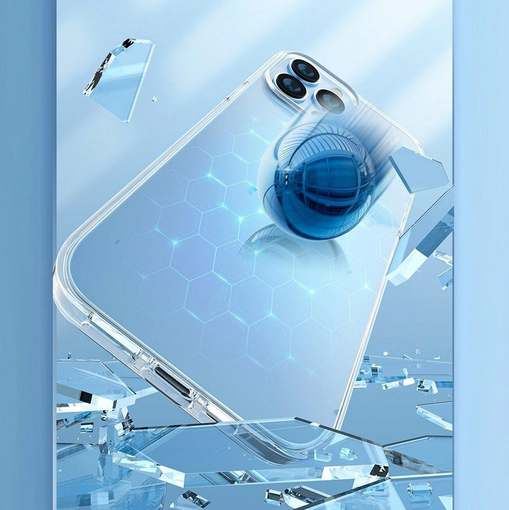 Kingxbar Elegant Series case iPhone 13 Pro case back cover transparenteng