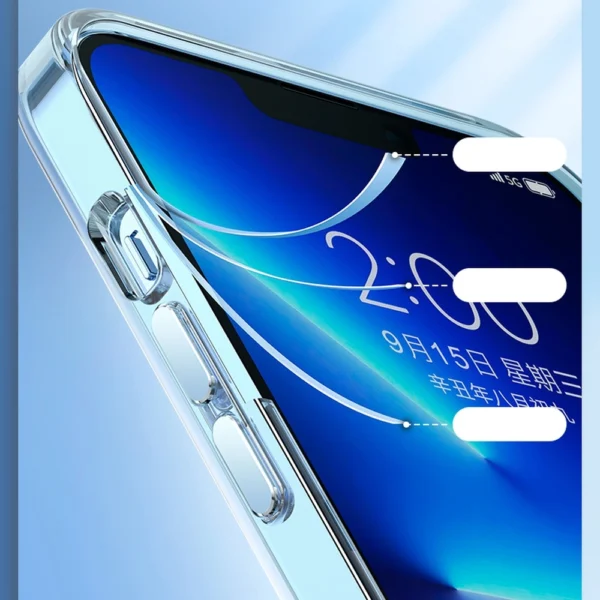 Kingxbar Elegant Series case iPhone 13 Pro Max case back cover transparenteng