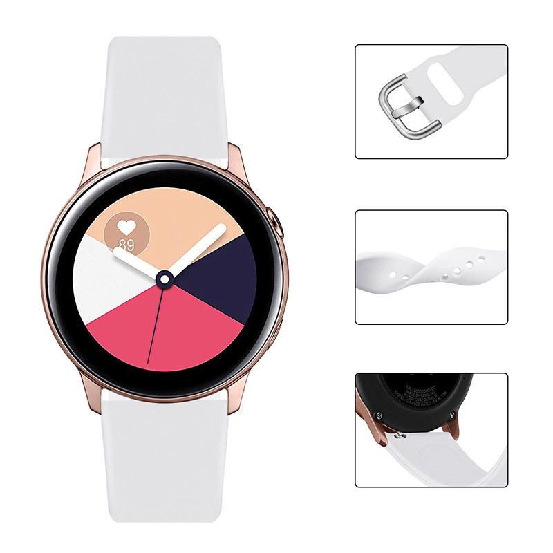 Silicone Strap TYS band for Samsung Galaxy Watch 45 / 46 / 47 mm - pinkeng