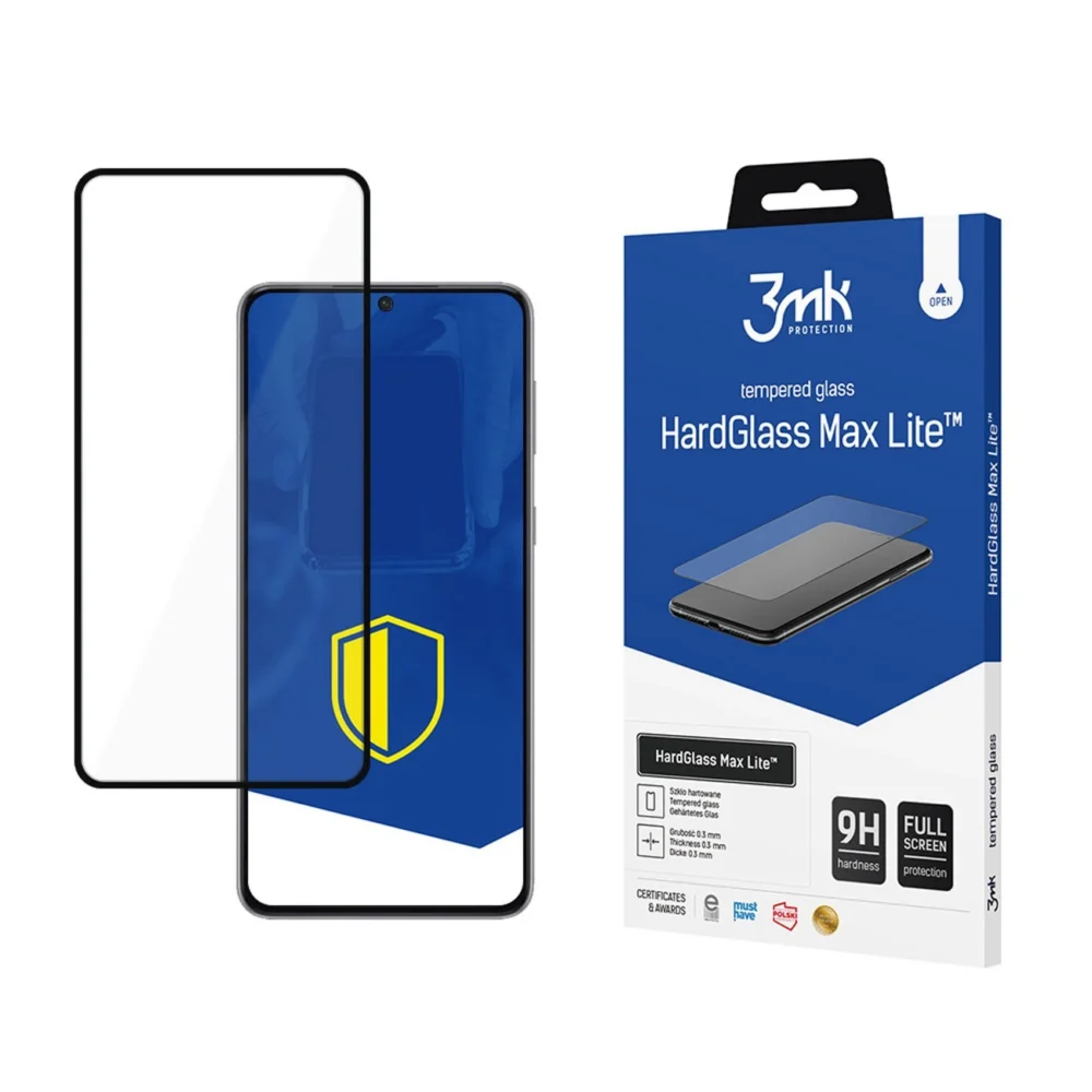 9H 3mk HardGlass Max Lite™ glass for Samsung Galaxy S21+ 5Geng