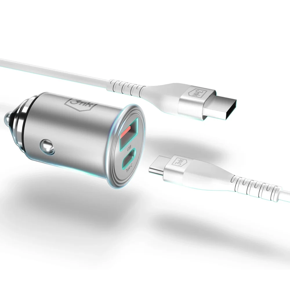 Accessories - 3mk Hyper Car Charger 30Weng