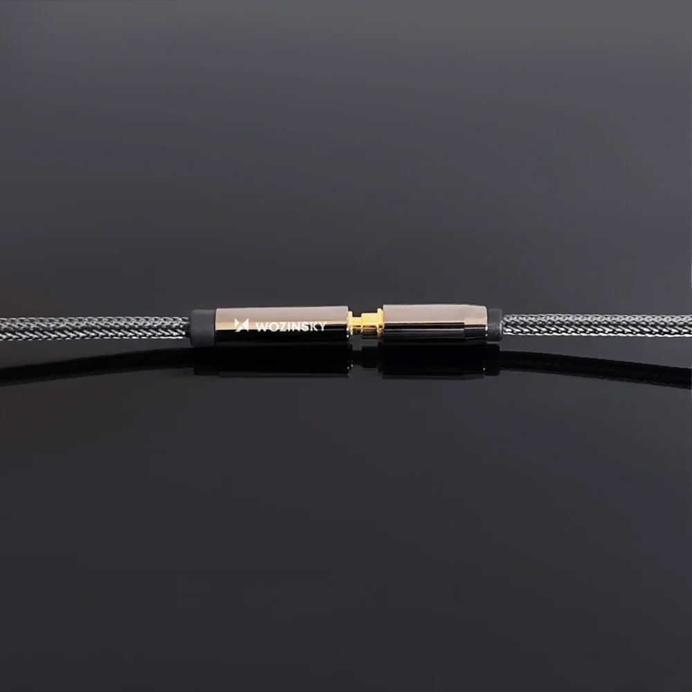 Wozinsky mini jack extension cable (female-male) AUX extension 3 m blackeng